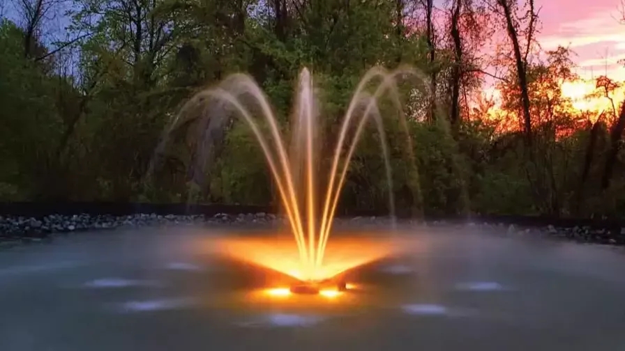 Types of fountain nozzles and their use Types of fountain nozzles and their use